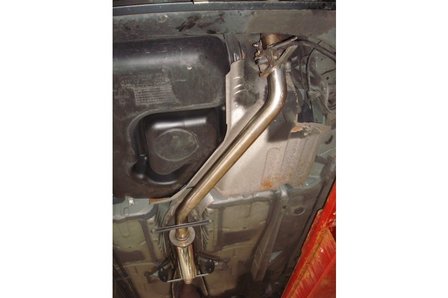 Exhaust Stealth single including installation