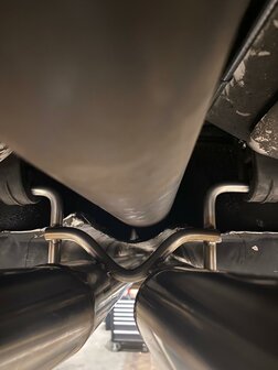 Volkwagen Passat W8 Guerrilla cat-back performance exhaust upgrade