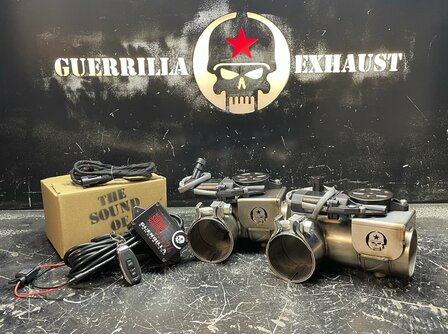 Dodge RAM 2025+ 3.0L i-6 Twin Turbo High-Output Hurricane custom fit dual Guerrilla Bypass, Inclusief Testpipe