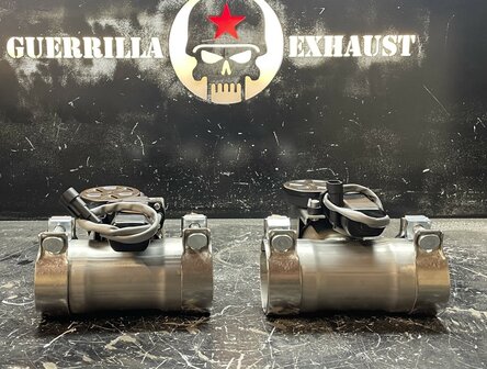 Dodge RAM 2025+ 3.0L i-6 Twin Turbo High-Output Hurricane custom fit dual Guerrilla Bypass, Inclusief Testpipe