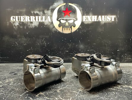 Dodge RAM 2025+ 3.0L i-6 Twin Turbo High-Output Hurricane custom fit dual Guerrilla Bypass, Inclusief Testpipe