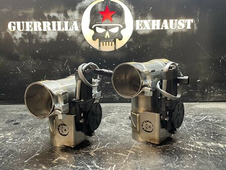 Dodge RAM 2025+ 3.0L i-6 Twin Turbo High-Output Hurricane custom fit dual Guerrilla Bypass, Inclusief Testpipe