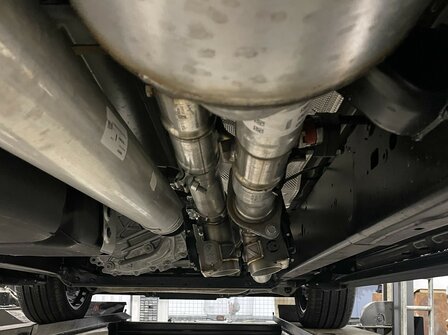 Dodge RAM 2025+ 3.0L i-6 Twin Turbo High-Output Hurricane custom fit dual Guerrilla Bypass, Inclusief Testpipe
