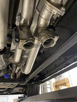 Dodge RAM 2025+ 3.0L i-6 Twin Turbo High-Output Hurricane custom fit dual Guerrilla Bypass, Inclusief Testpipe