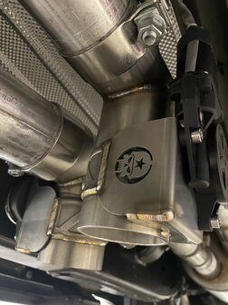 Dodge RAM 2025+ 3.0L i-6 Twin Turbo High-Output Hurricane custom fit dual Guerrilla Bypass, Inclusief Testpipe