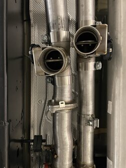 Dodge RAM 2025+ 3.0L i-6 Twin Turbo High-Output Hurricane custom fit dual Guerrilla Bypass, Inclusief Testpipe