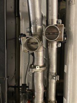 Dodge RAM 2025+ 3.0L i-6 Twin Turbo High-Output Hurricane custom fit dual Guerrilla Bypass, Inclusief Testpipe