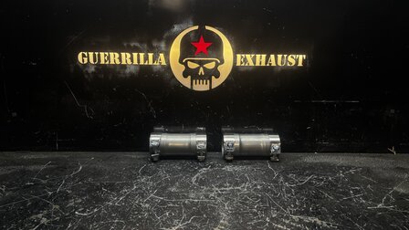 Dodge RAM 2025+ 3.0L i-6 Twin Turbo High-Output Hurricane custom fit dual Guerrilla Bypass, Inclusief Testpipe