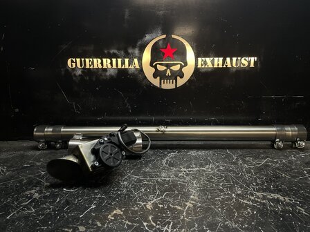 2015-2025 Renault Talisman 1.6&amp;1.8 custom fit single Guerrilla Bypass +Middendemper delete, EXCLUSIEF INSTALLATIE