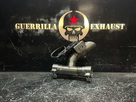 2015-2025 Renault Talisman 1.6&amp;1.8 custom fit single Guerrilla Bypass +Middendemper delete, EXCLUSIEF INSTALLATIE