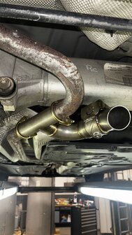 2018+ Peugeot 508 1.2 PureTech custom fit single Guerrilla Bypass +Middendemper delete, EXCLUSIEF INSTALLATIE