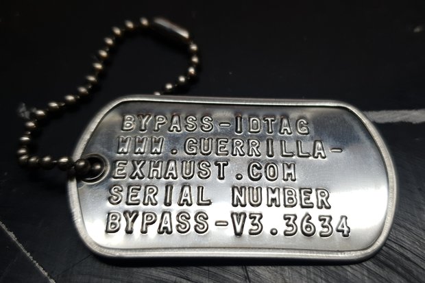 Extra Dog Tag voor Guerrilla Bypass
