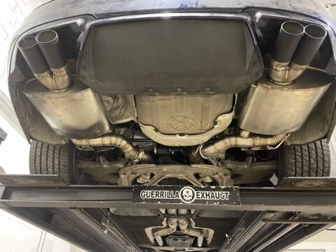 Exhaust Premium double valve equipped including installation
