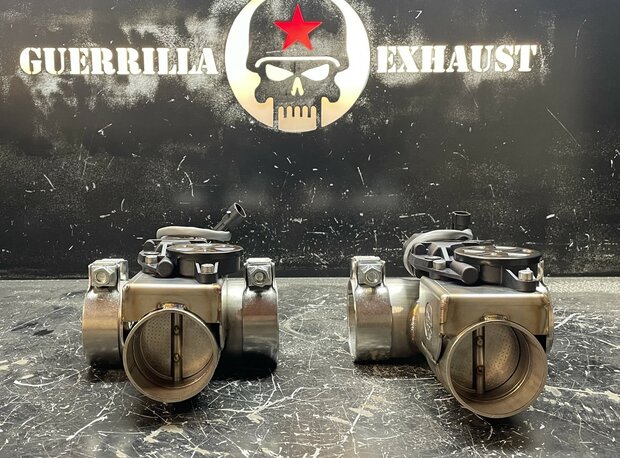 Dodge RAM 2025+ 3.0L i-6 Twin Turbo High-Output Hurricane custom fit dual Guerrilla Bypass, Inclusief Testpipe