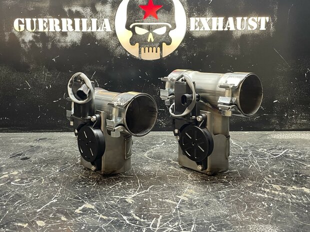 Dodge RAM 2025+ 3.0L i-6 Twin Turbo High-Output Hurricane custom fit dual Guerrilla Bypass, Inclusief Testpipe