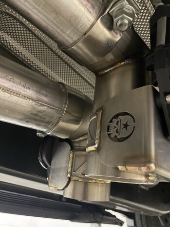 Dodge RAM 2025+ 3.0L i-6 Twin Turbo High-Output Hurricane custom fit dual Guerrilla Bypass, Inclusief Testpipe