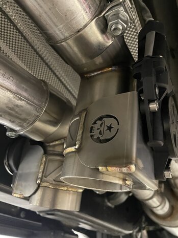 Dodge RAM 2025+ 3.0L i-6 Twin Turbo High-Output Hurricane custom fit dual Guerrilla Bypass, Inclusief Testpipe