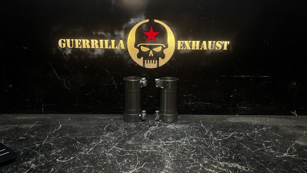 Dodge RAM 2025+ 3.0L i-6 Twin Turbo High-Output Hurricane custom fit dual Guerrilla Bypass, Inclusief Testpipe