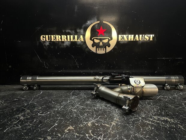 2015-2025 Renault Talisman 1.6&1.8 custom fit single Guerrilla Bypass +Middendemper delete, EXCLUSIEF INSTALLATIE