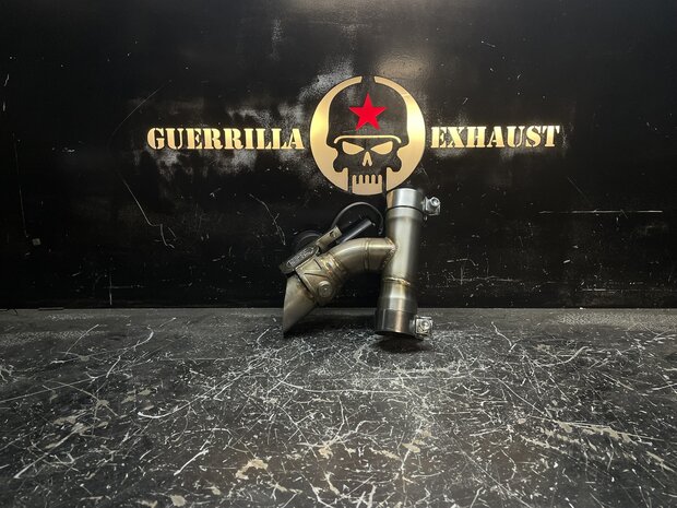 2015-2025 Renault Talisman 1.6&1.8 custom fit single Guerrilla Bypass +Middendemper delete, EXCLUSIEF INSTALLATIE