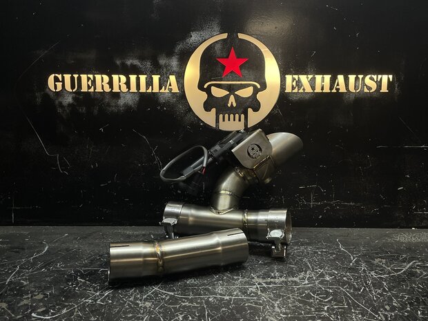 2015-2025 Renault Talisman 1.6&1.8 custom fit single Guerrilla Bypass +Middendemper delete, EXCLUSIEF INSTALLATIE