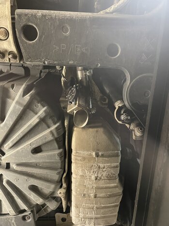 2015-2025 Renault Talisman 1.6&1.8 custom fit single Guerrilla Bypass +Middendemper delete, EXCLUSIEF INSTALLATIE