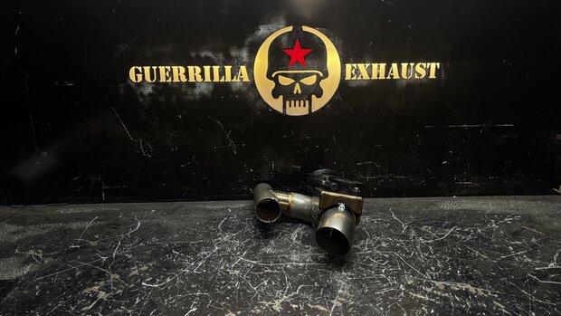 2018+ Peugeot 508 1.2 PureTech custom fit single Guerrilla Bypass +Middendemper delete, EXCLUSIEF INSTALLATIE