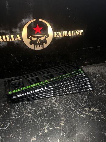 Kentekenplaat houder Guerrilla-Exhaust 