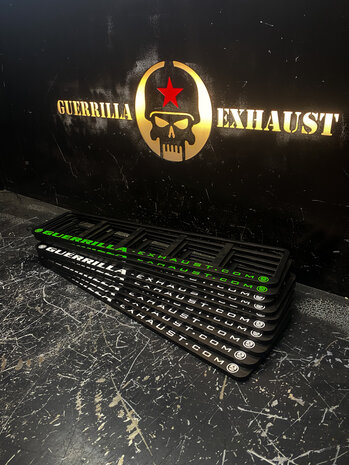 Kentekenplaat houder Guerrilla-Exhaust 