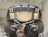 Exhaust Stealth dual including installation