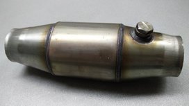 Sport/race katalysator, rond, 200 CPSI, 2.5/3.0 inch