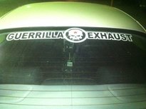 Guerrilla raamsticker