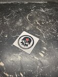 Guerrilla Skull sticker - rond Guerrilla Skull sticker - rond